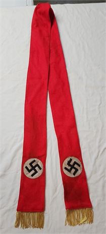 WW2 WWII Nazi German NSDAP Third Reich political Swastika Funeral Coffin sash