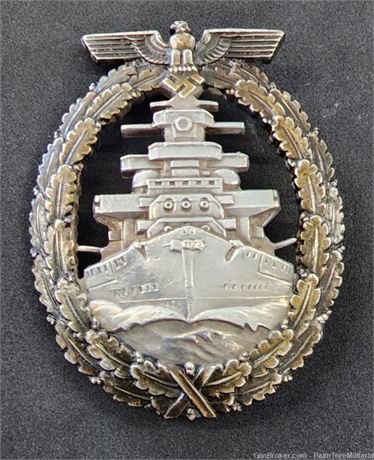 WW2 WWII Nazi German Kriegsmarine High seas fleet badge war medal