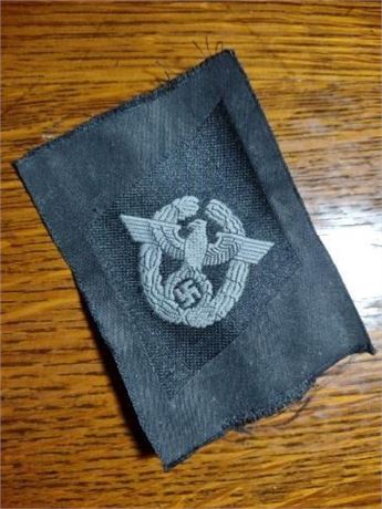 Nazi Cloth Police Patch